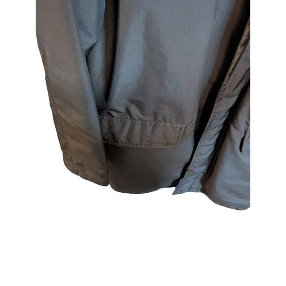 Vintage Eddie Bauer Mens Trench | Black - Picture 6 of 9